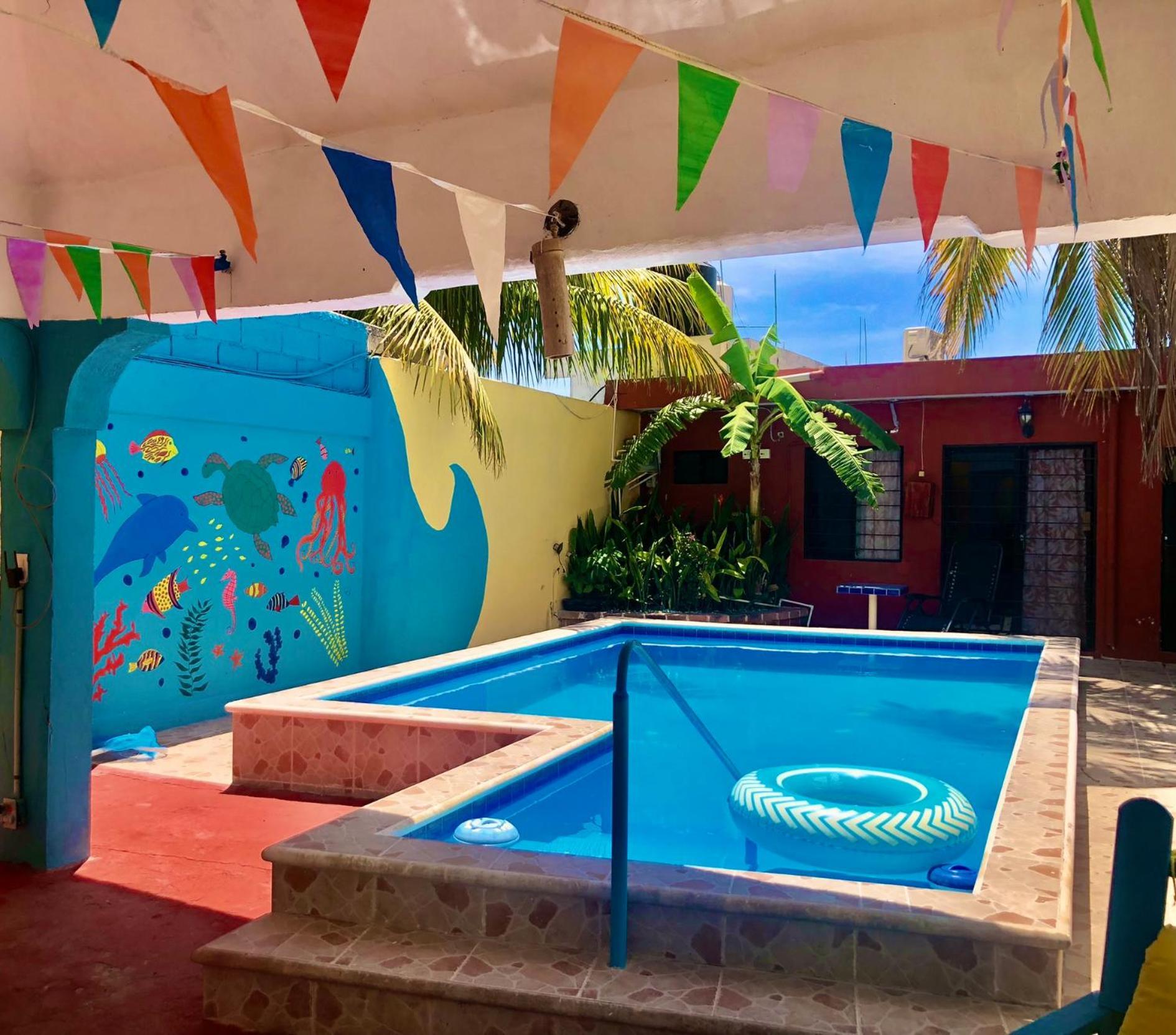 Malecon Beach House In Progreso 1 Block From Beach Luaran gambar