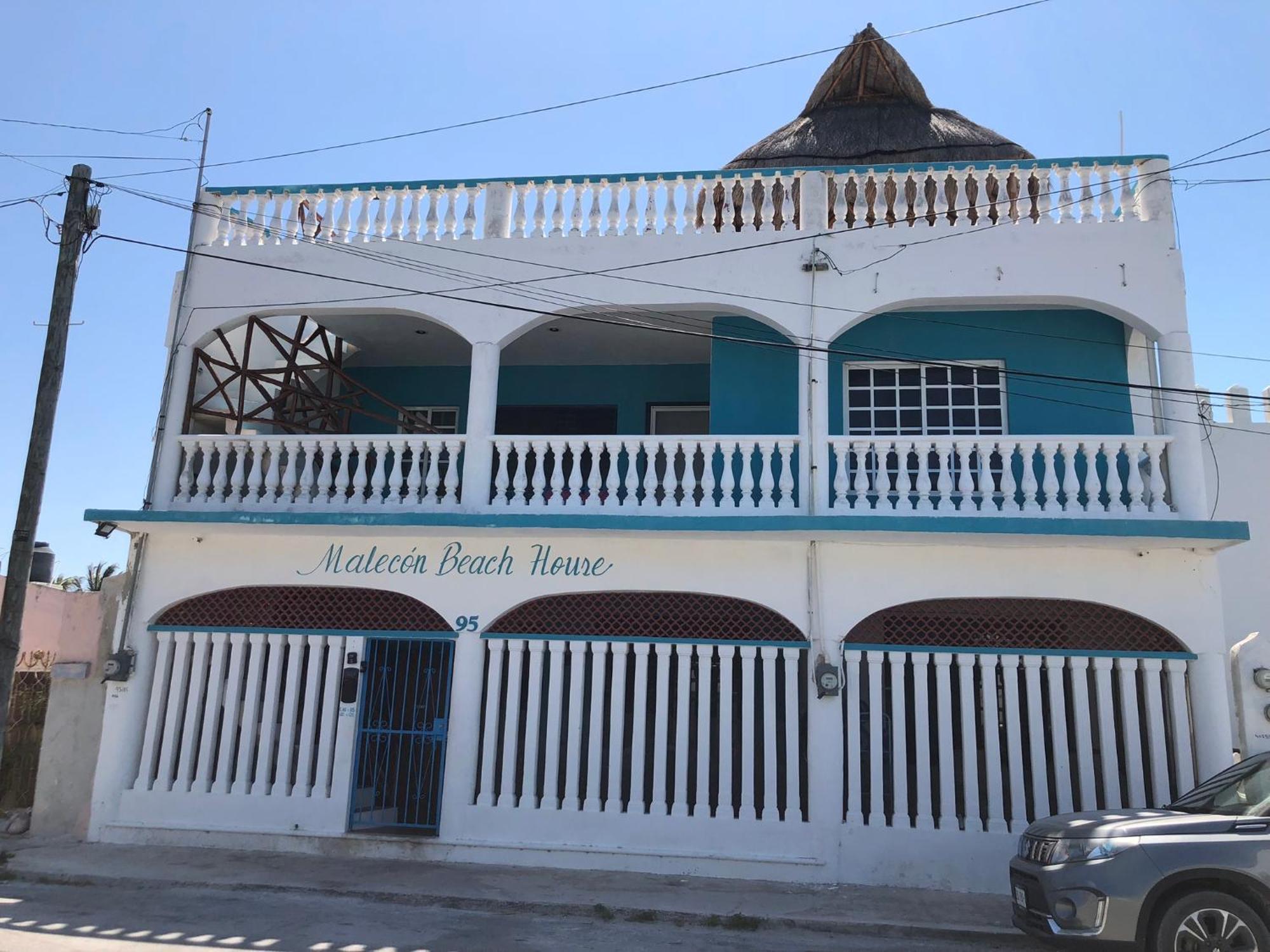 Malecon Beach House In Progreso 1 Block From Beach Luaran gambar